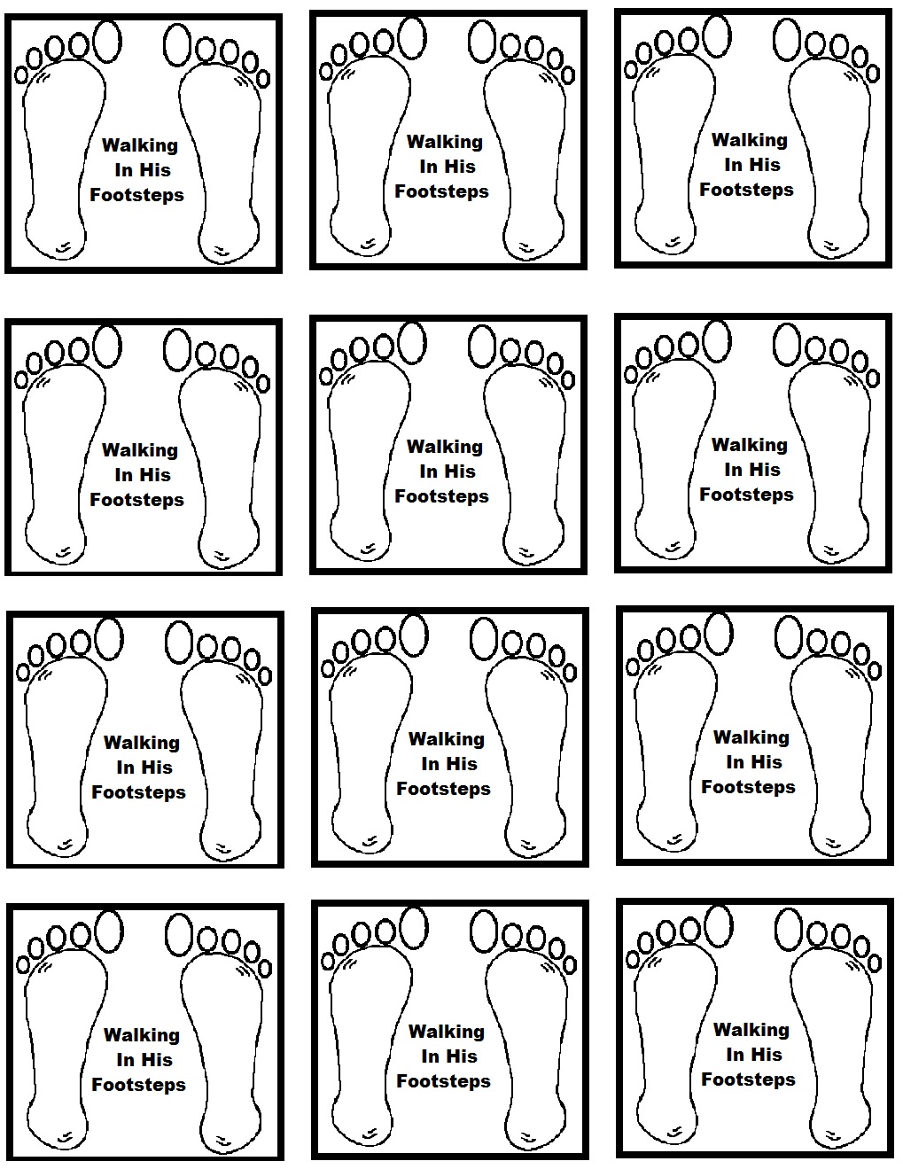 Flip Flop Sunday School Lesson